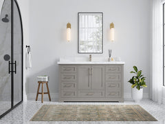 Boston 60 in. W x 22 in. D Single Sink Bathroom Vanity - photo 4