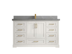 Boston 60 in. W x 22 in. D Single Sink Bathroom Vanity - photo 33
