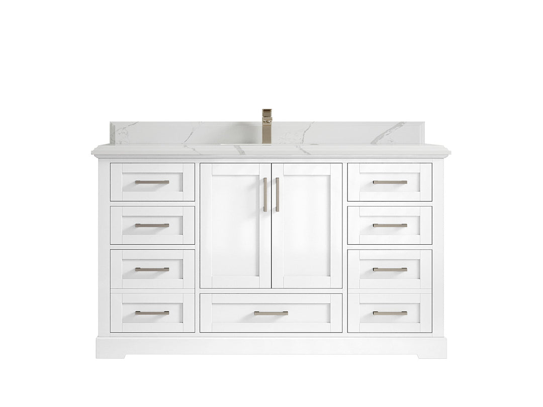 Boston 60 in. W x 22 in. D Single Sink Bathroom Vanity - Willow Bath and Vanity