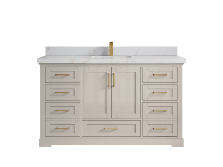 Boston 60 in. W x 22 in. D Single Sink Bathroom Vanity - photo 27