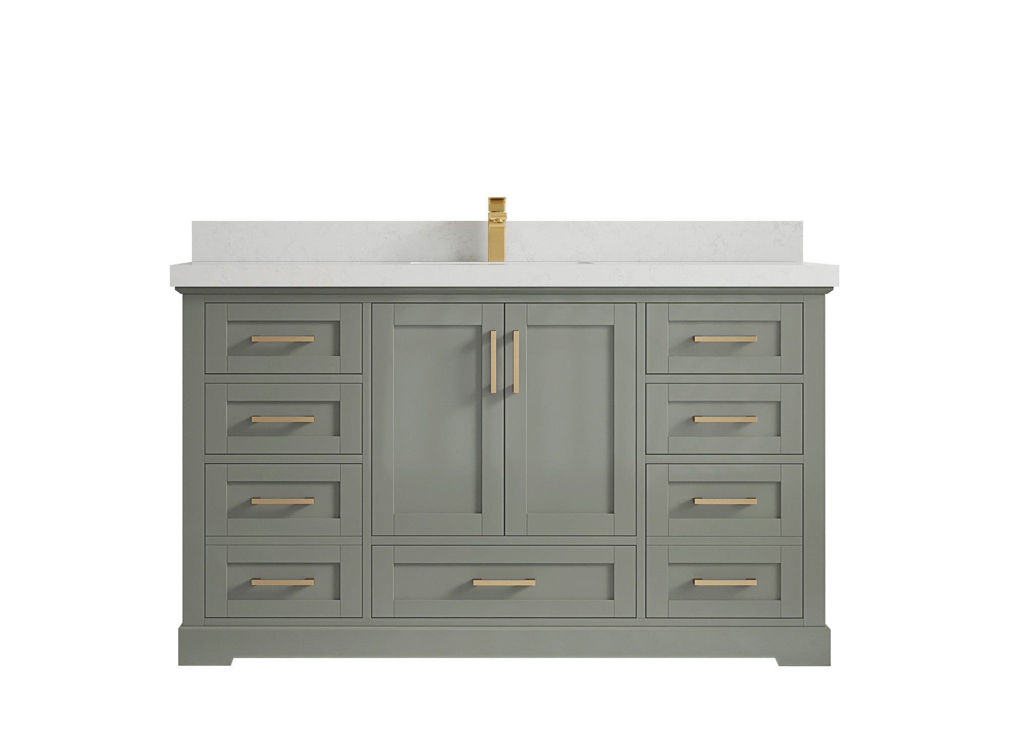 Boston 60 in. W x 22 in. D Single Sink Bathroom Vanity - Willow Bath and Vanity