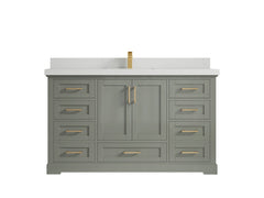 Boston 60 in. W x 22 in. D Single Sink Bathroom Vanity - photo 16