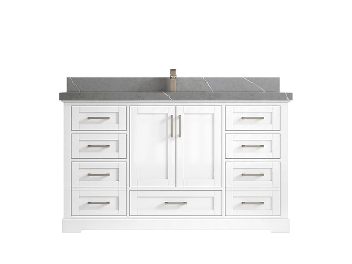 Boston 60 in. W x 22 in. D Single Sink Bathroom Vanity - photo 33