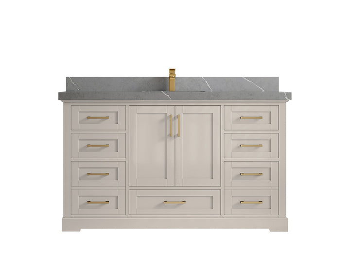 Boston 60 in. W x 22 in. D Single Sink Bathroom Vanity - photo 33