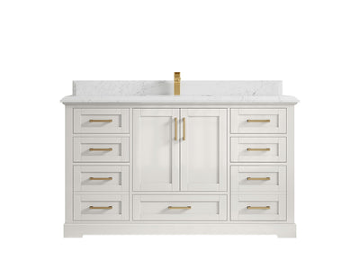 Boston 60 in. W x 22 in. D Single Sink Bathroom Vanity - Willow Bath and Vanity