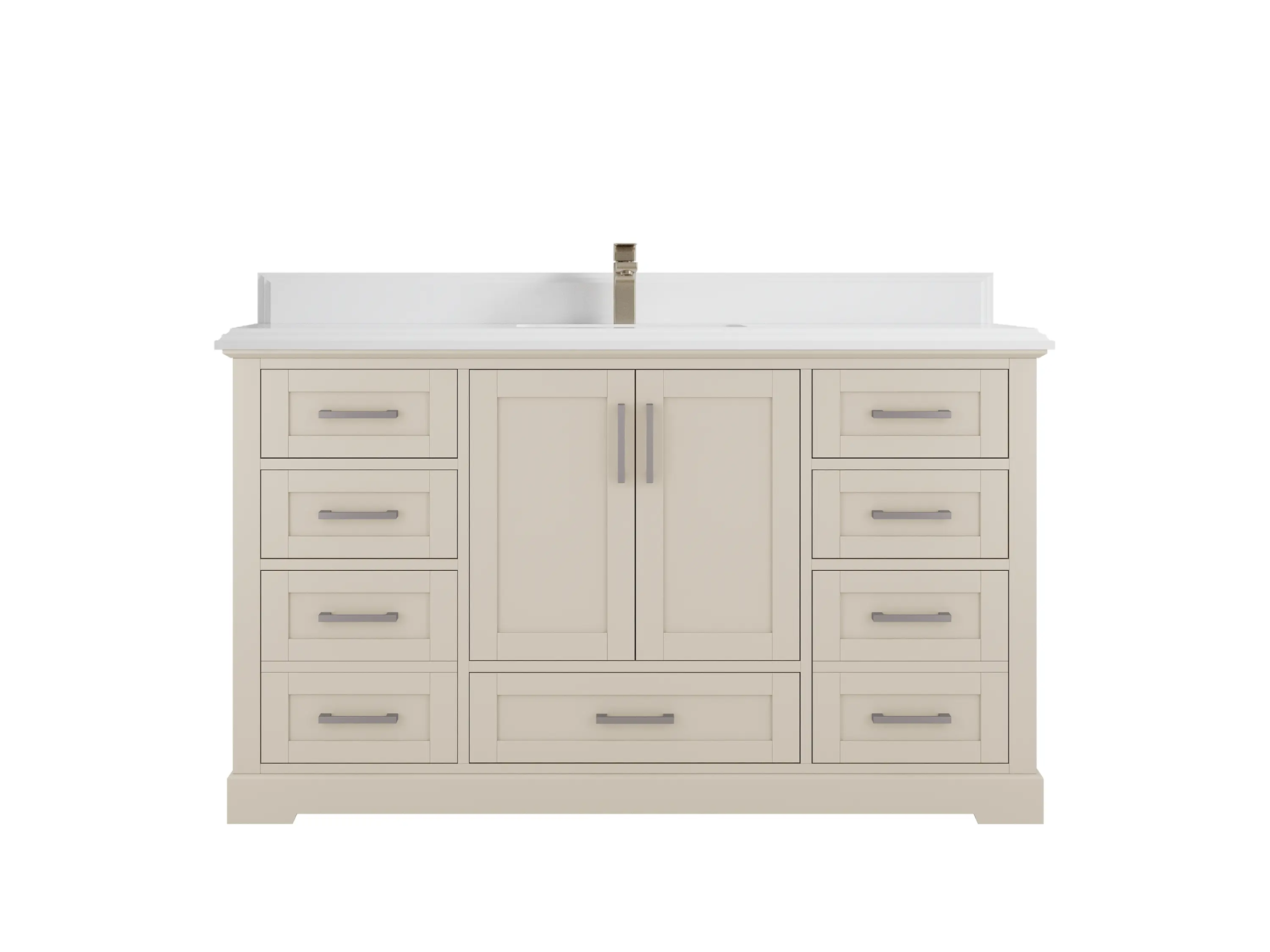 Boston 60 in. W x 22 in. D Single Sink Bathroom Vanity - Willow Bath and Vanity