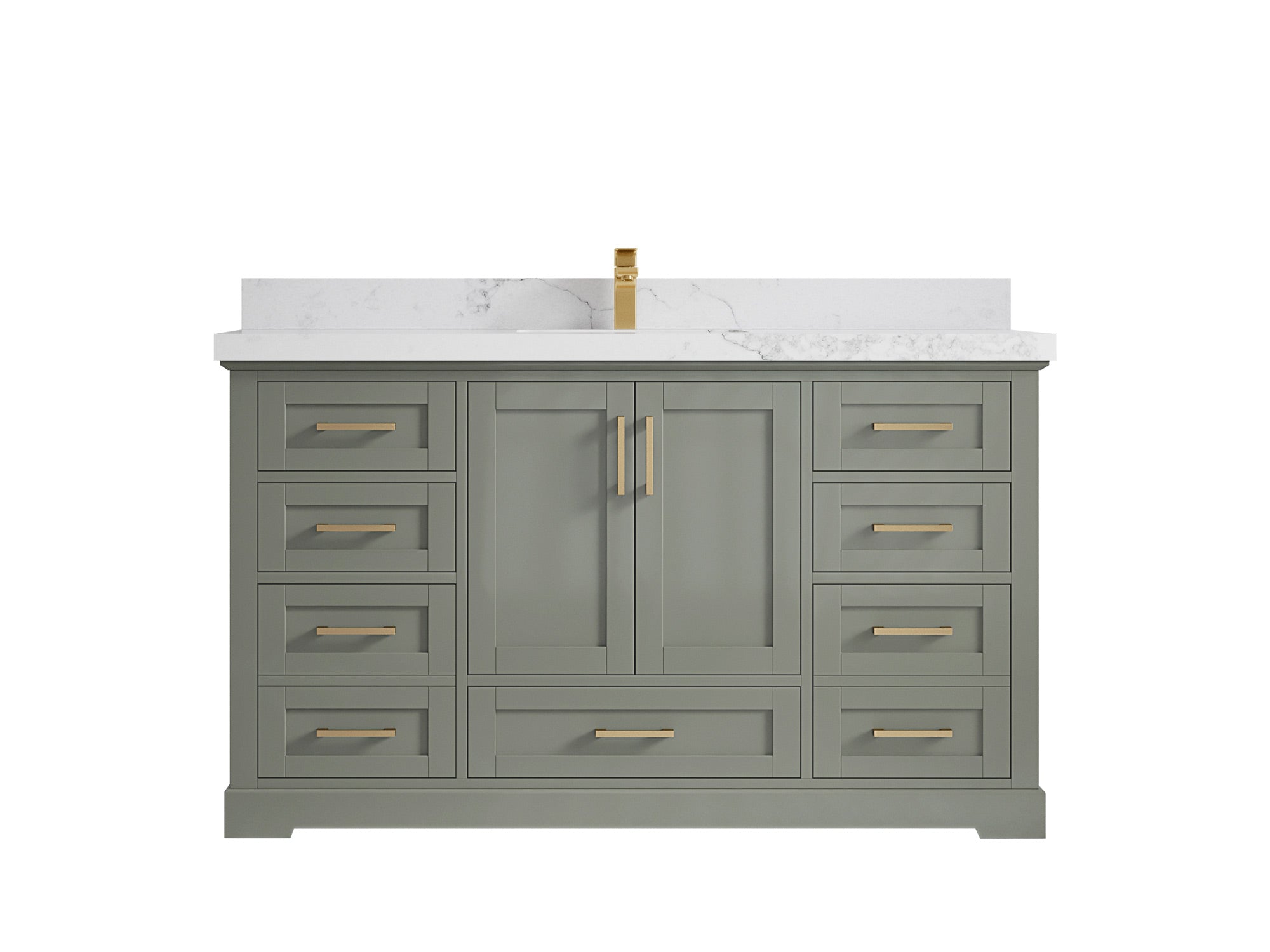 Boston 60 in. W x 22 in. D Single Sink Bathroom Vanity - Willow Bath and Vanity