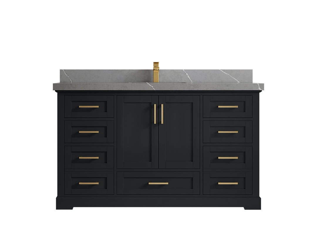 Boston 60 in. W x 22 in. D Single Sink Bathroom Vanity - Willow Bath and Vanity