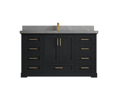 Boston 60 in. W x 22 in. D Single Sink Bathroom Vanity - photo 33
