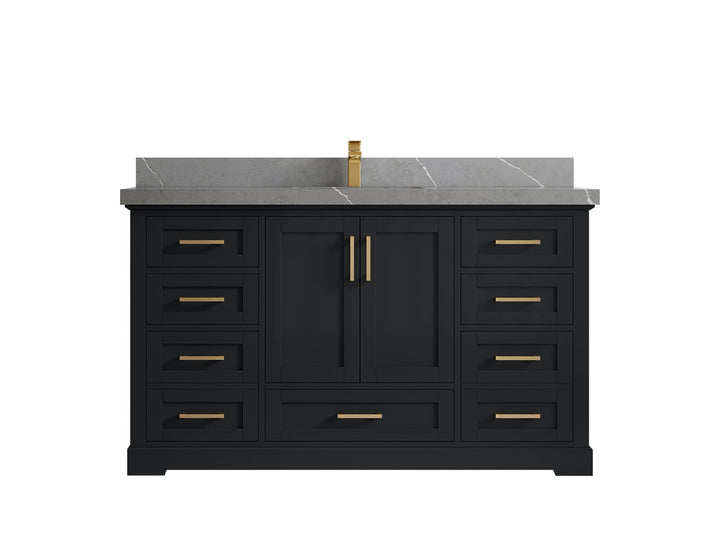 Boston 60 in. W x 22 in. D Single Sink Bathroom Vanity - photo 33