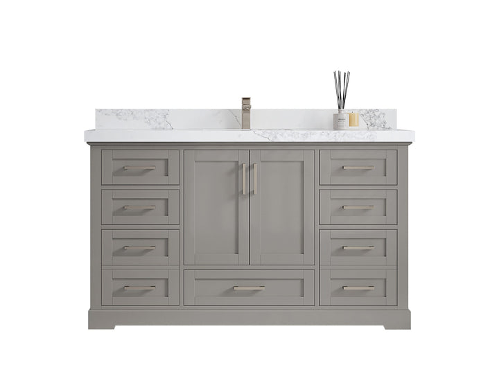 Boston 60 in. W x 22 in. D Single Sink Bathroom Vanity - photo 1