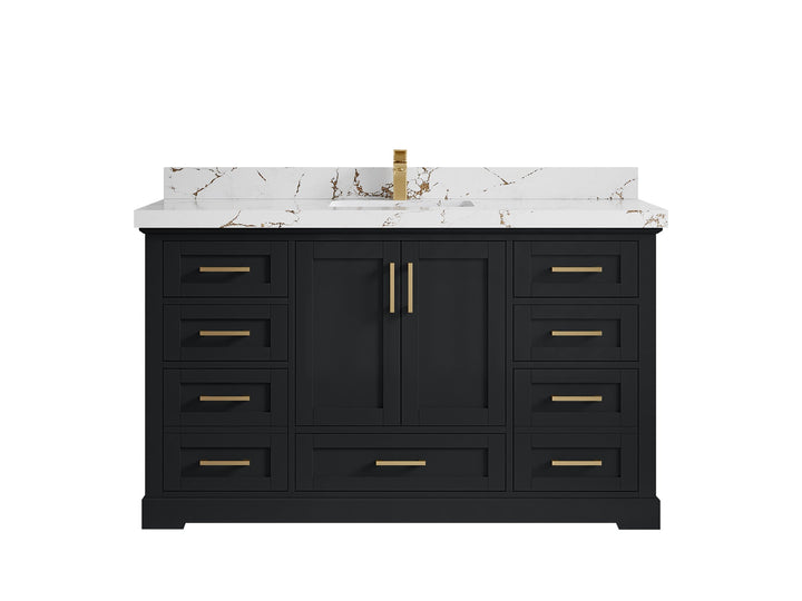Boston 60 in. W x 22 in. D Single Sink Bathroom Vanity - photo 35