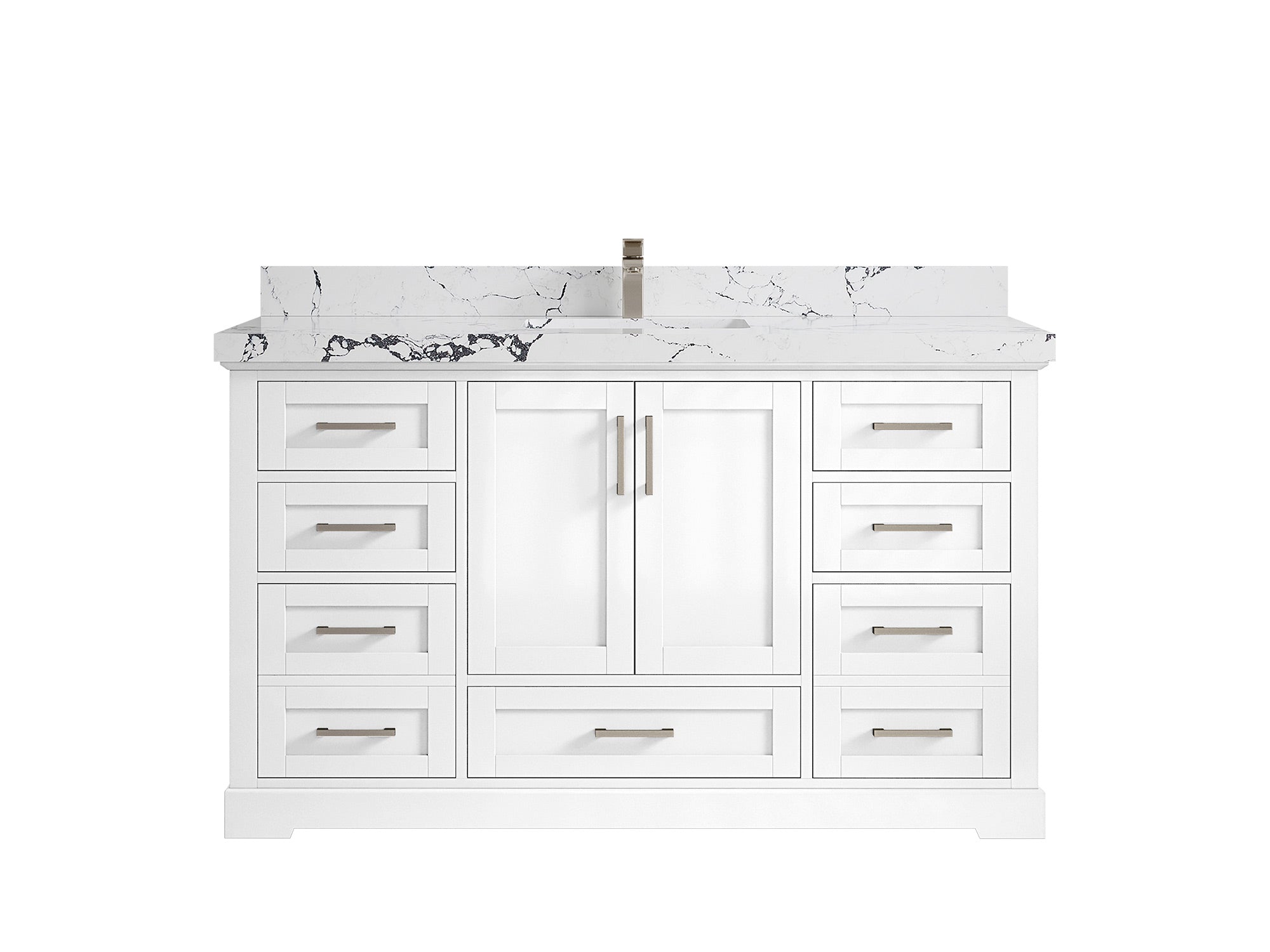 Boston 60 in. W x 22 in. D Single Sink Bathroom Vanity - Willow Bath and Vanity