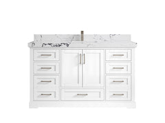 Boston 60 in. W x 22 in. D Single Sink Bathroom Vanity - photo 39