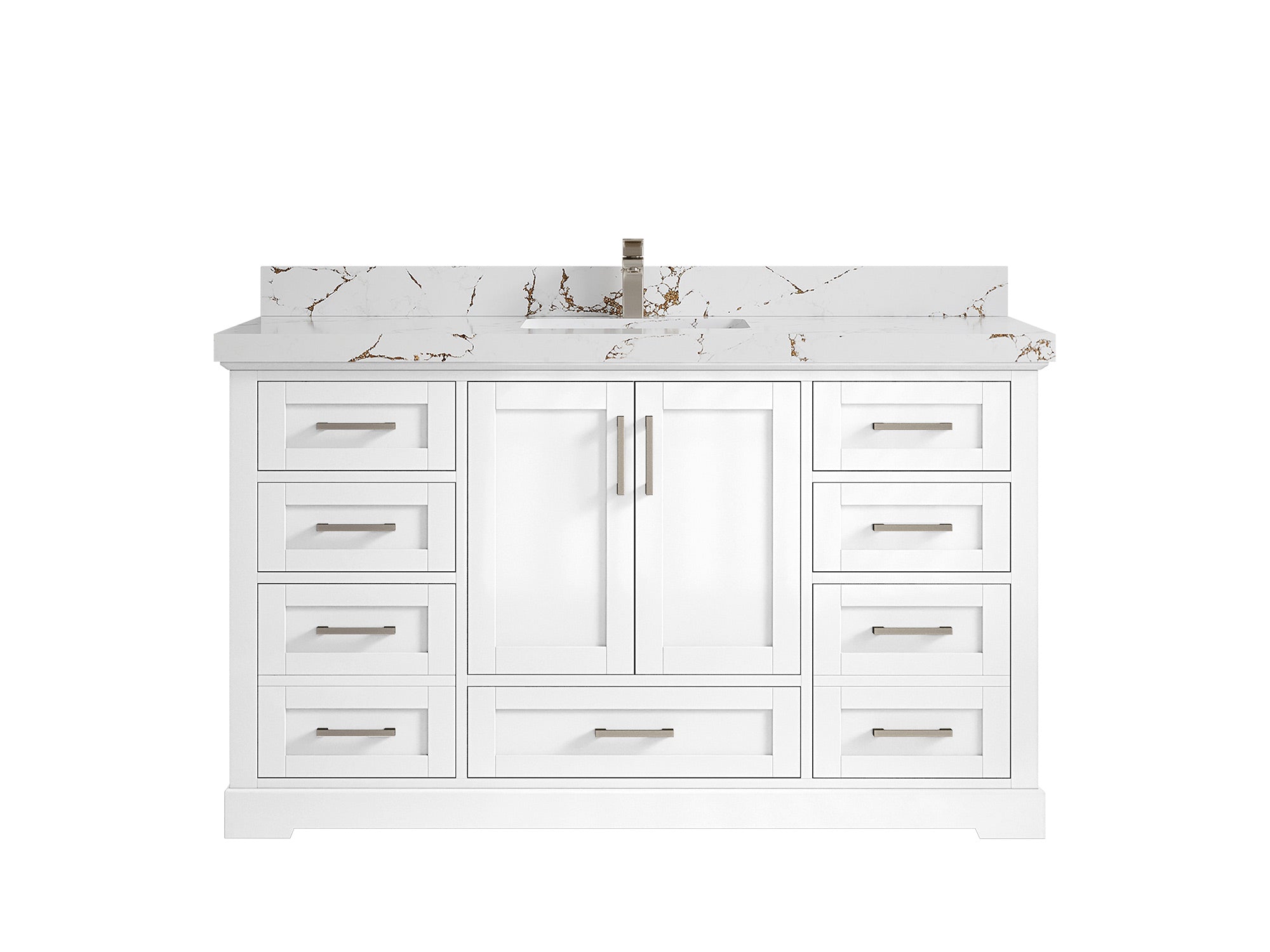 Boston 60 in. W x 22 in. D Single Sink Bathroom Vanity - Willow Bath and Vanity