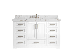 Boston 60 in. W x 22 in. D Single Sink Bathroom Vanity - photo 35