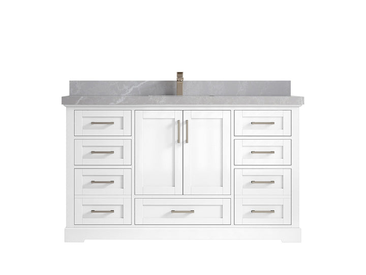 Boston 60 in. W x 22 in. D Single Sink Bathroom Vanity - photo 31