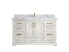 Boston 60 in. W x 22 in. D Single Sink Bathroom Vanity - photo 19