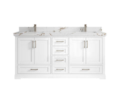 Boston 72 in. W x 22 in. D Double Sink Bathroom Vanity - photo 35