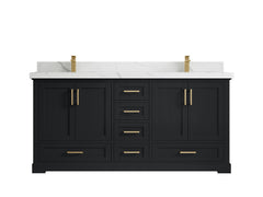Boston 72 in. W x 22 in. D Double Sink Bathroom Vanity - photo 21