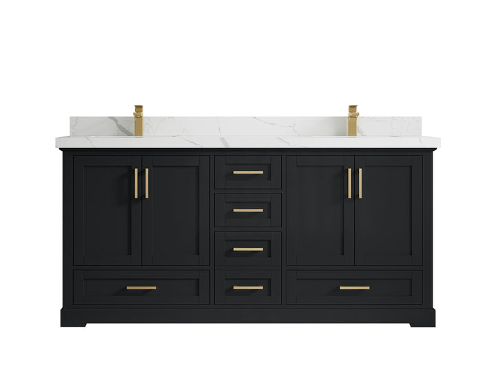 Boston 72 in. W x 22 in. D Double Sink Bathroom Vanity - photo 21