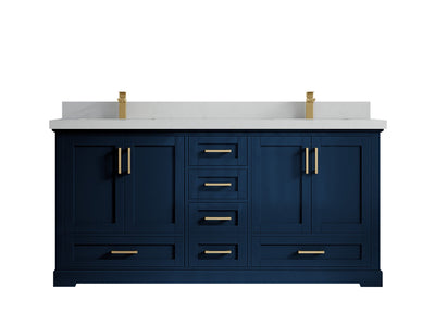 Boston 72 in. W x 22 in. D Double Sink Bathroom Vanity - Willow Bath and Vanity