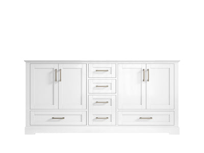 Boston 72 in. W x 22 in. D Double Sink Bathroom Vanity - Willow Bath and Vanity