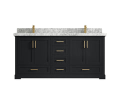 Boston 72 in. W x 22 in. D Double Sink Bathroom Vanity - photo 13