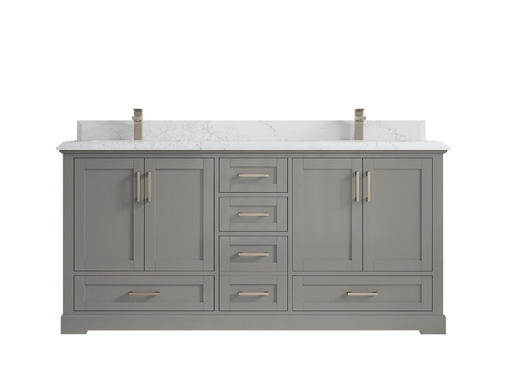 Boston 72 in. W x 22 in. D Double Sink Bathroom Vanity - photo 46