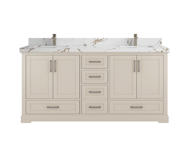 Boston 72 in. W x 22 in. D Double Sink Bathroom Vanity - photo 27