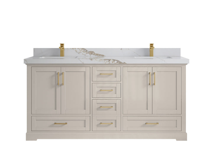 Boston 72 in. W x 22 in. D Double Sink Bathroom Vanity - photo 19