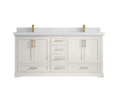 Boston 72 in. W x 22 in. D Double Sink Bathroom Vanity - photo 29