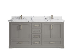 Boston 72 in. W x 22 in. D Double Sink Bathroom Vanity - photo 38