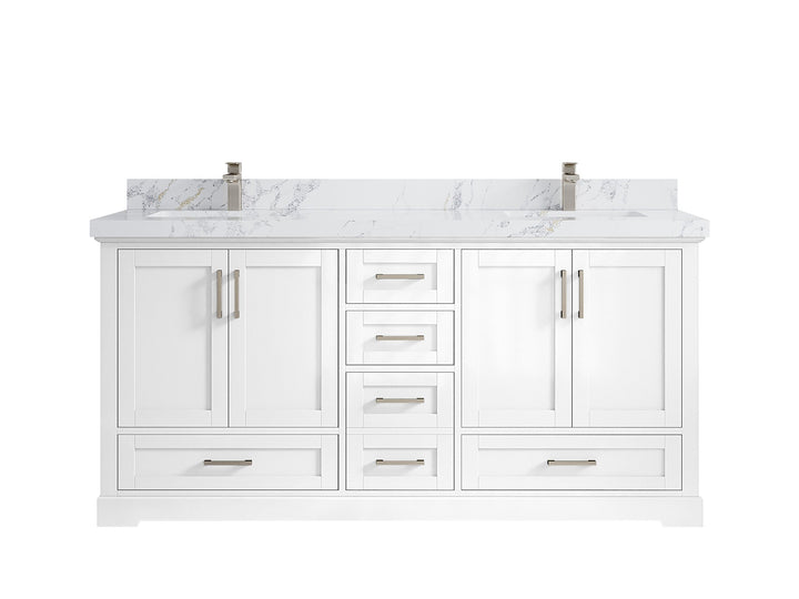 Boston 72 in. W x 22 in. D Double Sink Bathroom Vanity - photo 25