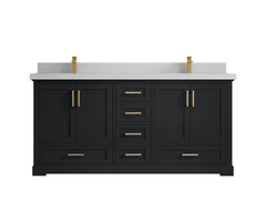 Boston 72 in. W x 22 in. D Double Sink Bathroom Vanity - photo 15
