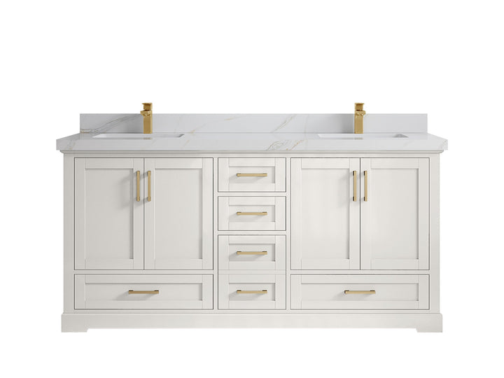Boston 72 in. W x 22 in. D Double Sink Bathroom Vanity - photo 27