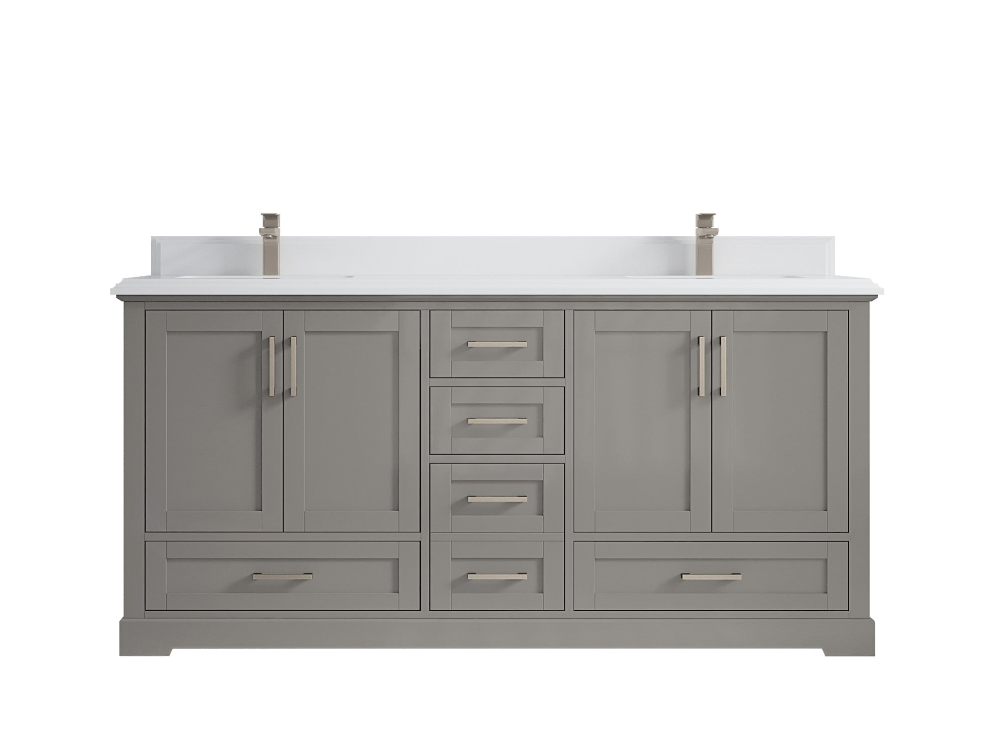 Boston 72 in. W x 22 in. D Double Sink Bathroom Vanity - Willow Bath and Vanity