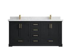 Boston 72 in. W x 22 in. D Double Sink Bathroom Vanity - photo 29