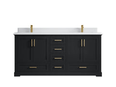 Boston 72 in. W x 22 in. D Double Sink Bathroom Vanity - photo 49