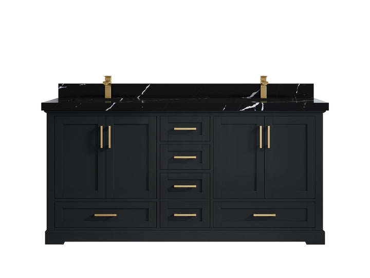 Boston 72 in. W x 22 in. D Double Sink Bathroom Vanity - photo 17