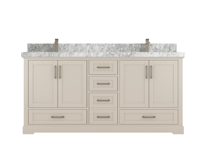 Boston 72 in. W x 22 in. D Double Sink Bathroom Vanity - photo 13
