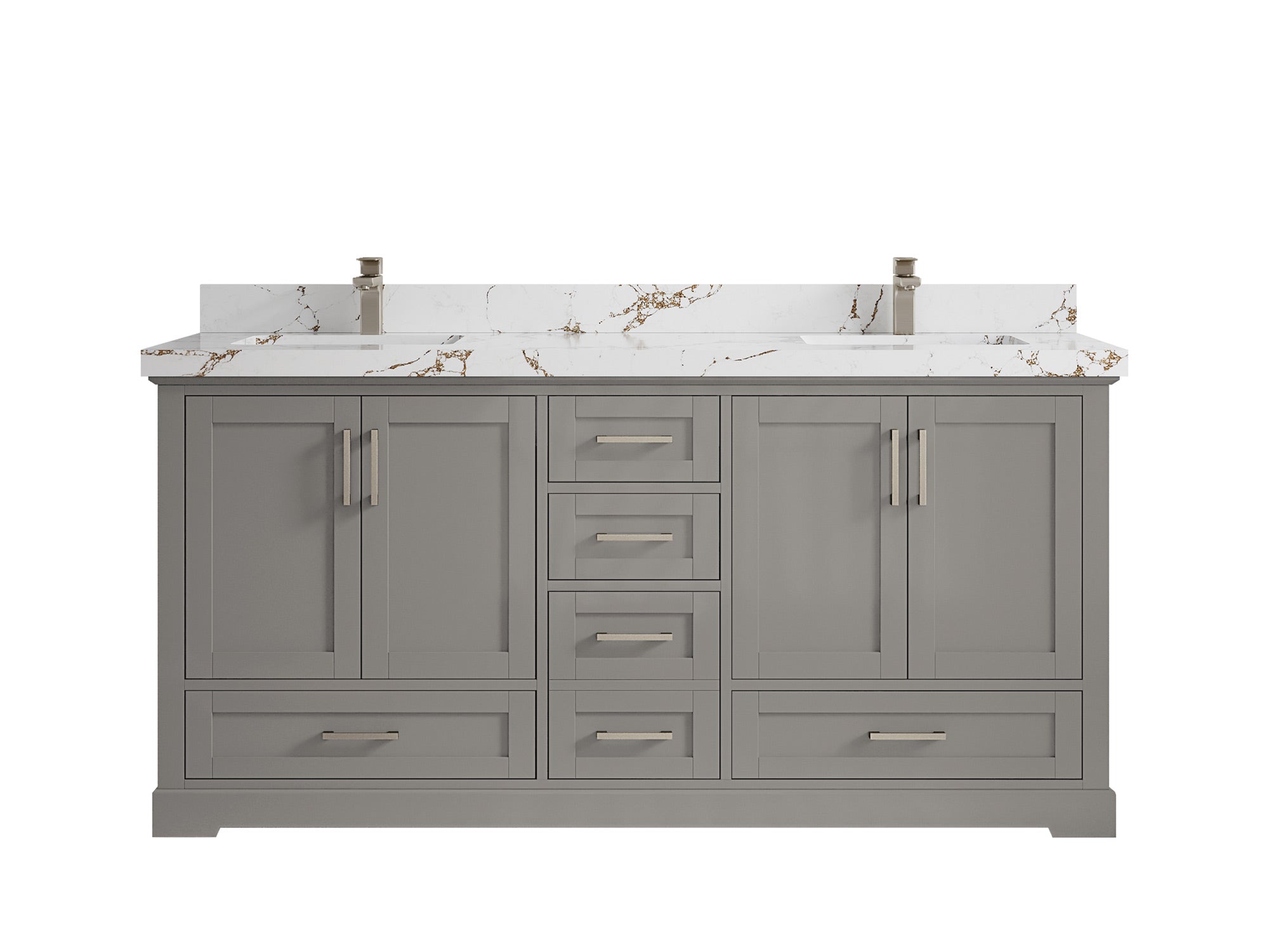 Boston 72 in. W x 22 in. D Double Sink Bathroom Vanity - Willow Bath and Vanity