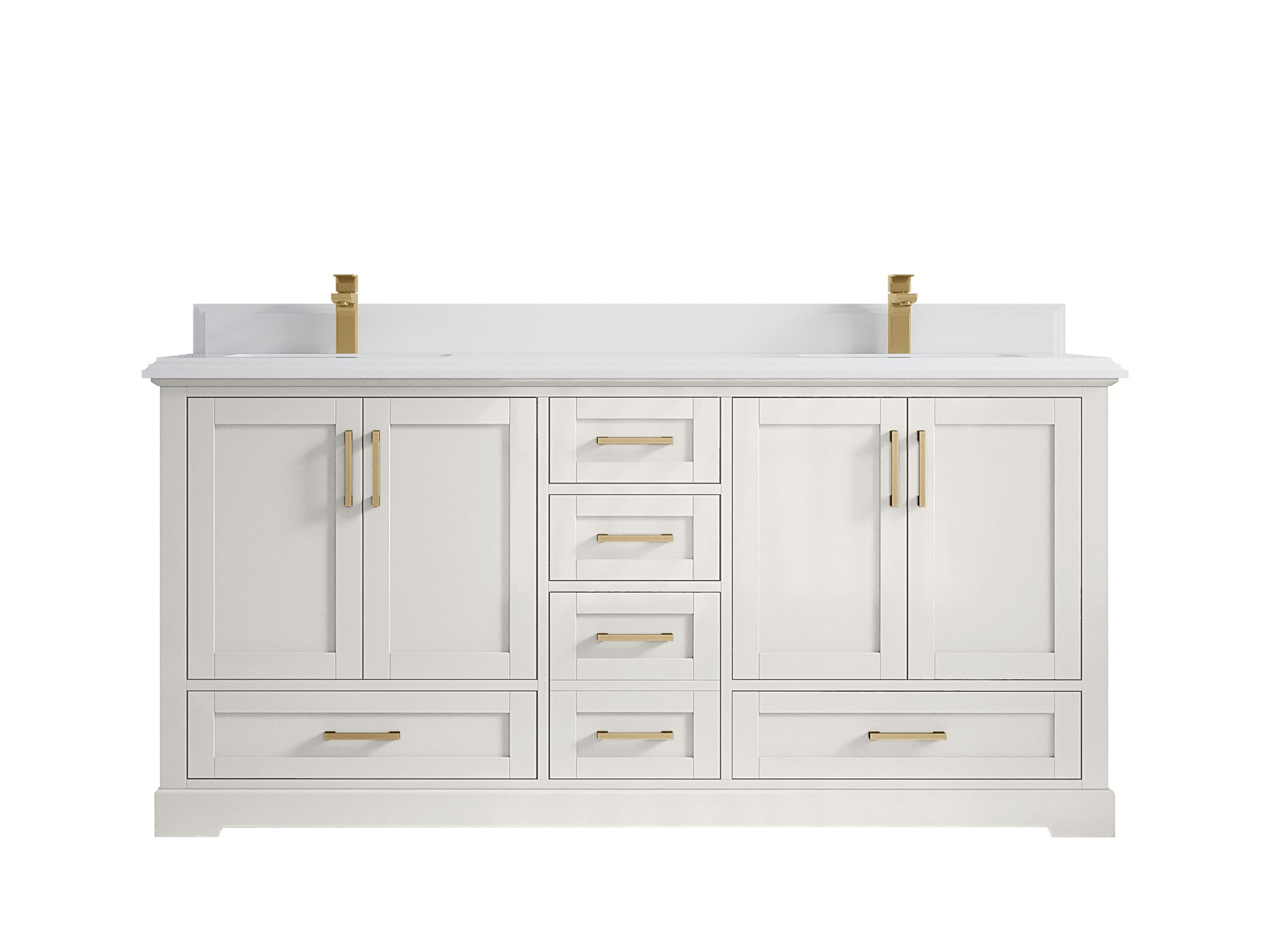 Boston 72 in. W x 22 in. D Double Sink Bathroom Vanity - Willow Bath and Vanity