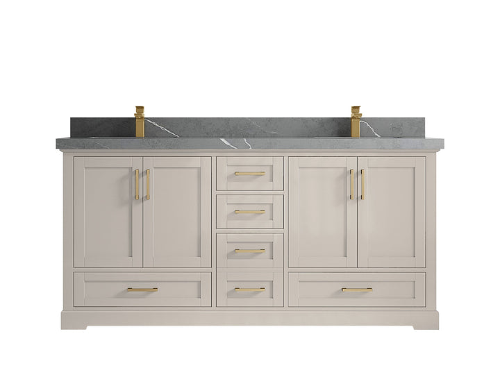Boston 72 in. W x 22 in. D Double Sink Bathroom Vanity - photo 33