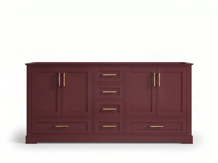 Boston 72 in. W x 22 in. D Double Sink Bathroom Vanity - photo 3