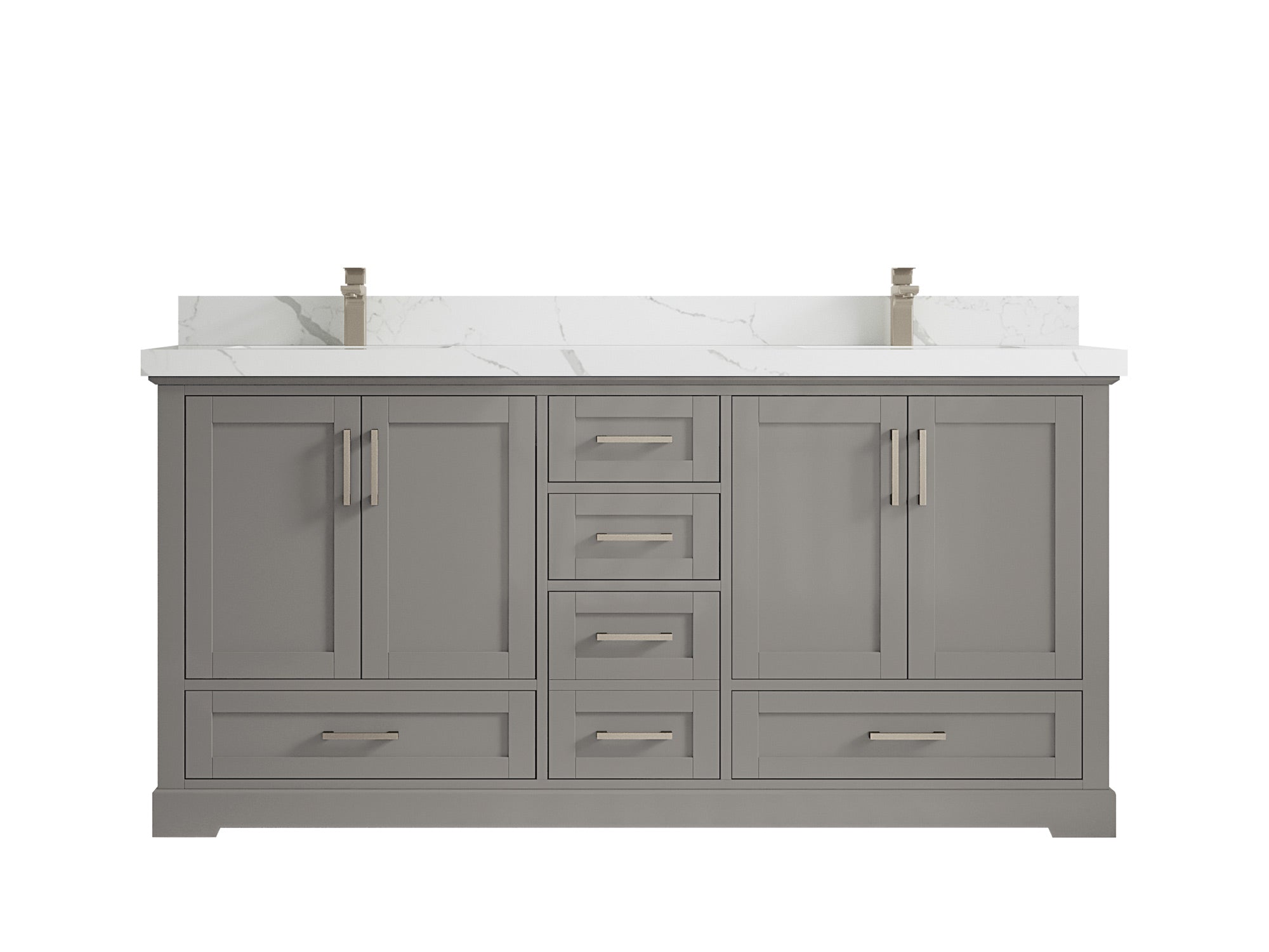 Boston 72 in. W x 22 in. D Double Sink Bathroom Vanity - Willow Bath and Vanity