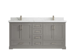 Boston 72 in. W x 22 in. D Double Sink Bathroom Vanity - photo 22