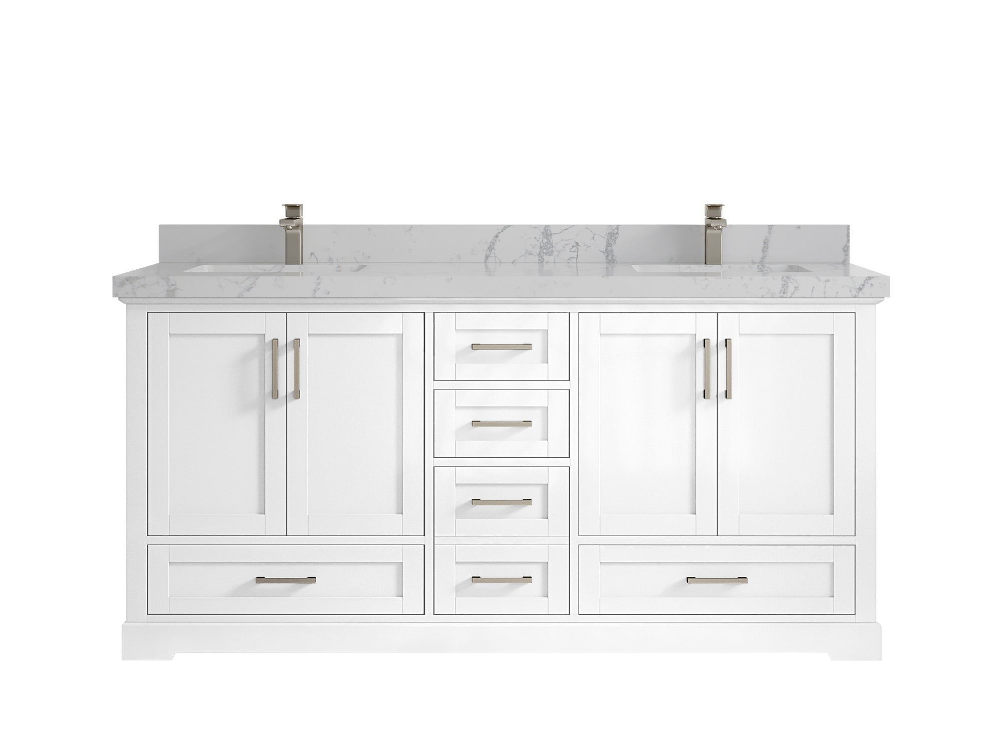 Boston 72 in. W x 22 in. D Double Sink Bathroom Vanity - Willow Bath and Vanity