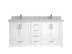 Boston 72 in. W x 22 in. D Double Sink Bathroom Vanity - photo 41