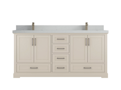 Boston 72 in. W x 22 in. D Double Sink Bathroom Vanity - photo 14